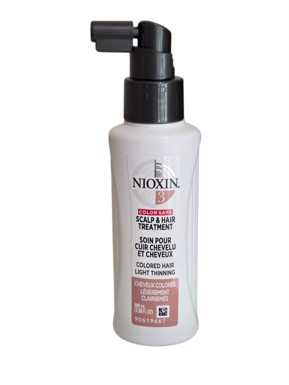 NEW Nioxin 3 Scalp & Hair Treatment for Colored Hair Light Thinning 3.38 Fl Oz